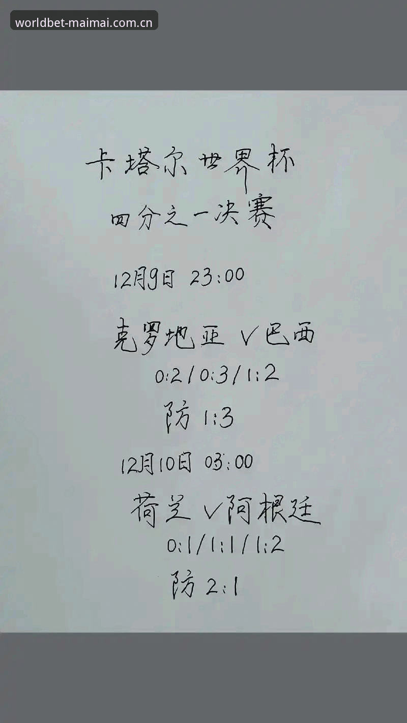 世界杯竞猜 世界杯竞猜实用技巧:从新手到达人的必备知识